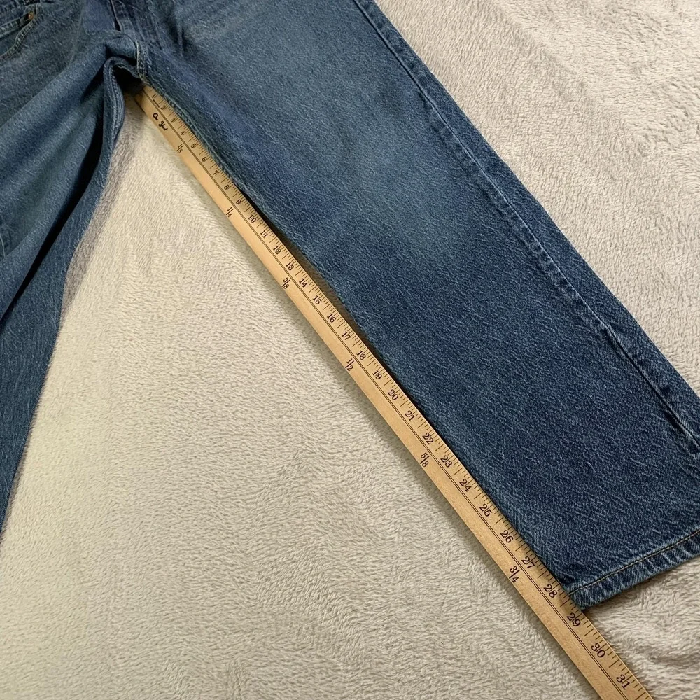 Levis 512 Jeans Mens 36x29 (Tag 38x30) Blue Slim Tapered Leg Stretch Medium Wash